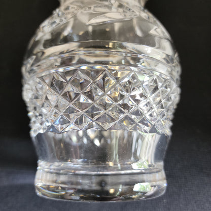 Galway crystal Signed glass vase