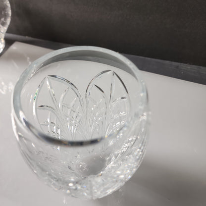 Lenox Cut glass Crystal Abbey posy vase Made in USA Signed