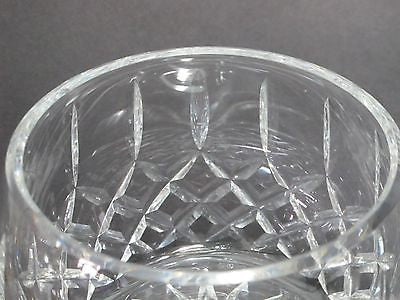 Hand cut glass bowl, 24% lead crystal Great gift or award customize hand polish - O'Rourke crystal awards & gifts abp cut glass