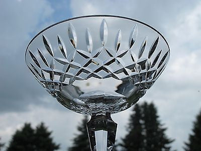 Signed Lenox hand cut compote 24% lead Crystal - O'Rourke crystal awards & gifts abp cut glass