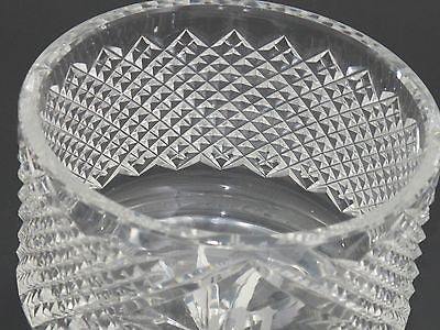 Hand cut lead  Crystal bowl, Can be customized glass M - O'Rourke crystal awards & gifts abp cut glass