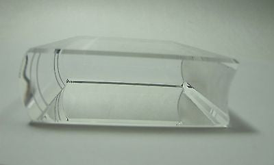 Hand Cut Glass book paperweight, hand cut crystal - O'Rourke crystal awards & gifts abp cut glass