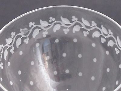 Copper wheel etched stems glass Hand cut - O'Rourke crystal awards & gifts abp cut glass