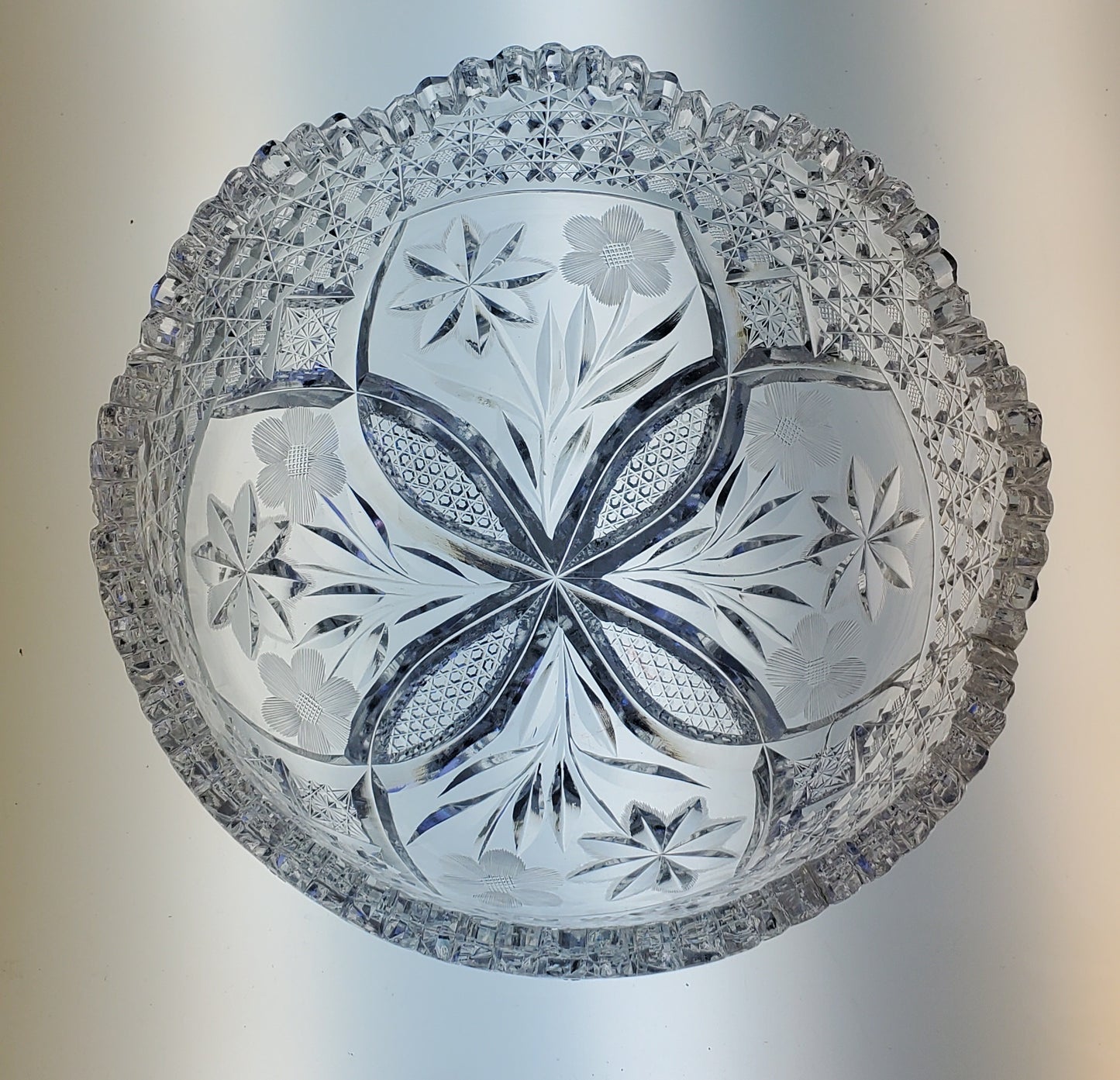 CUT GLASS BOWL Antique