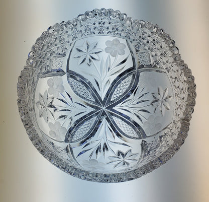 CUT GLASS BOWL Antique