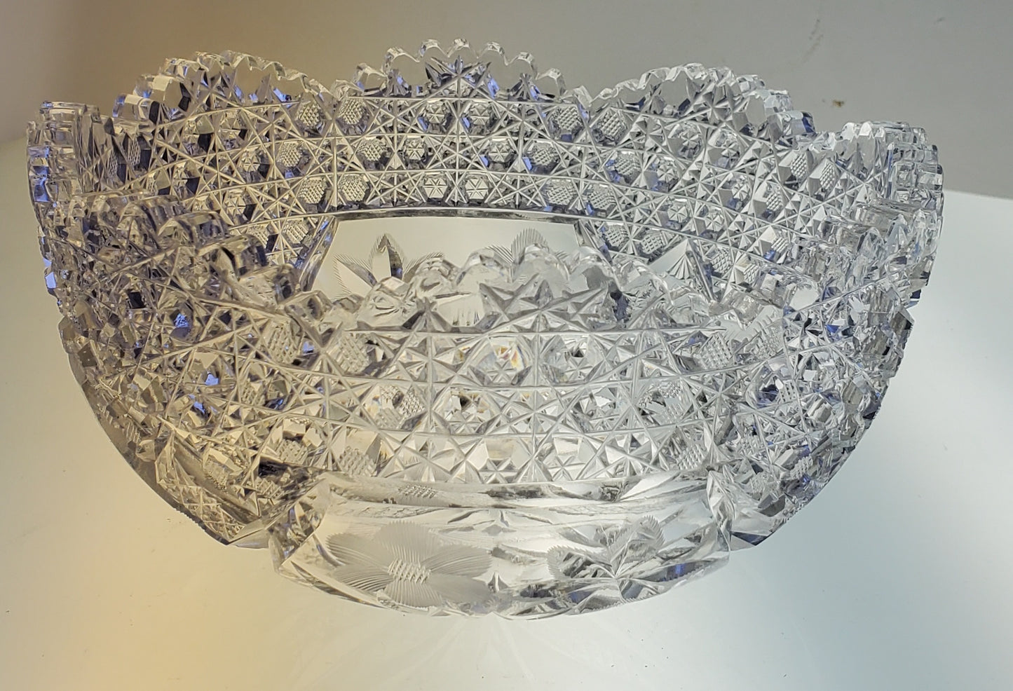 CUT GLASS BOWL Antique