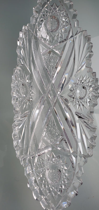 ABP Crystal Cut Glass celery