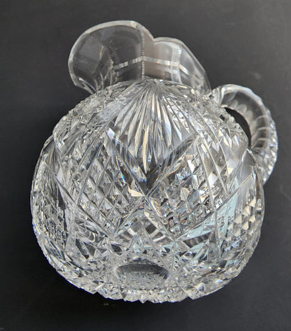 Dorflinger  Sugar and creamer American Brilliant Period Cut Glass Antique