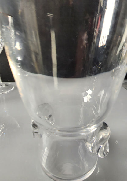 Steuben Signed vase Glass 7.75"