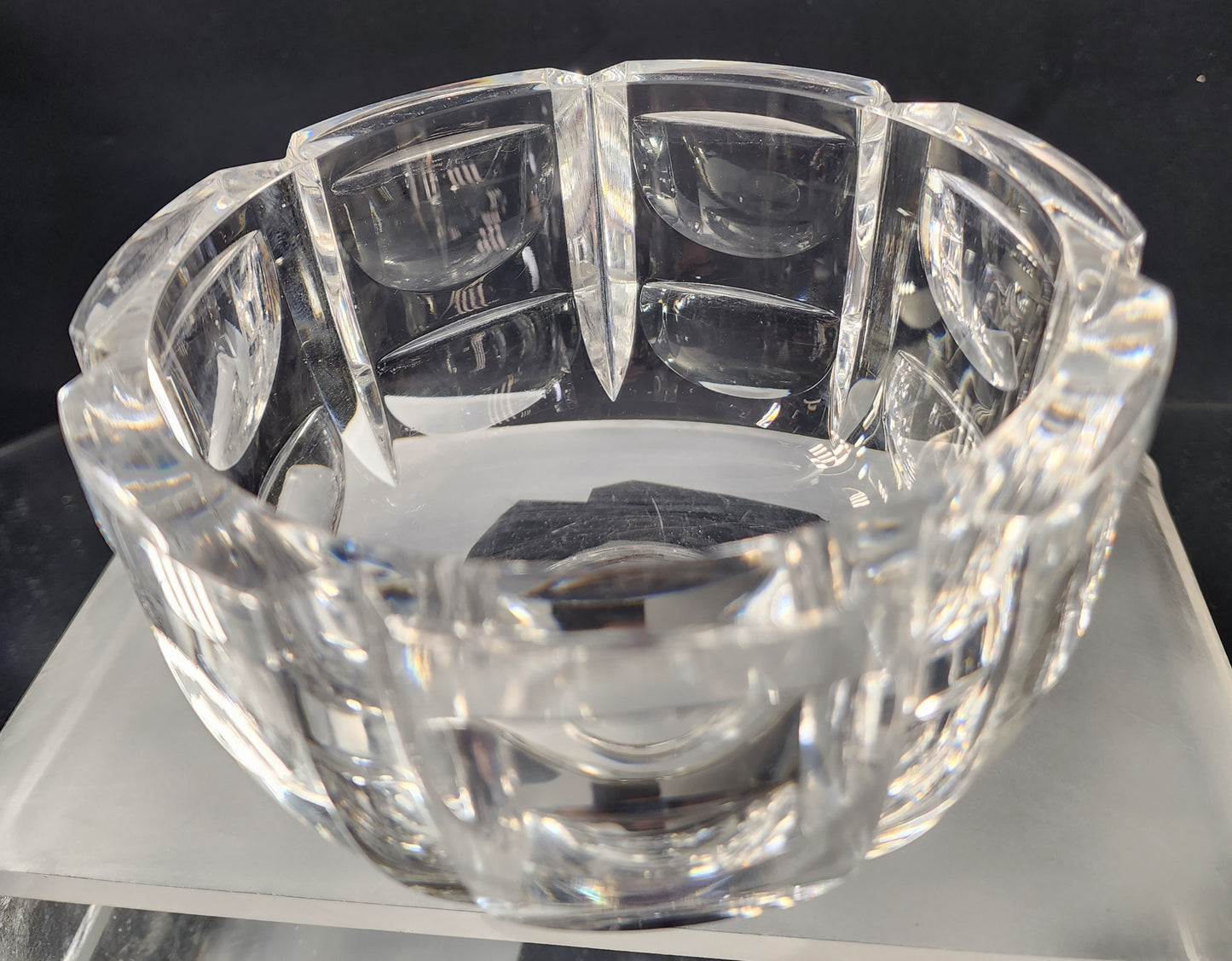 Orrefors Swedish bowl signed small
