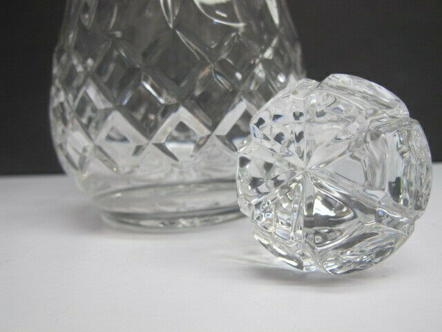Rogaska signed Hand Cut glass decanter Queen 24% lead crystal - O'Rourke crystal awards & gifts abp cut glass