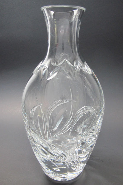 Cut glass carafe / vase 24% lead crystal - O'Rourke crystal awards & gifts abp cut glass