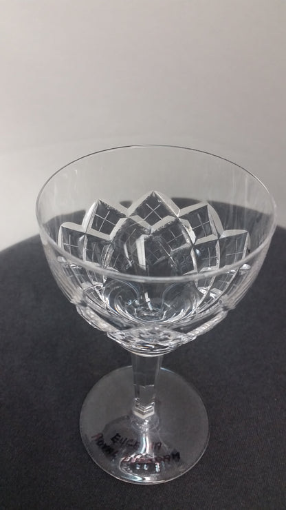 Eugenia Royal Leerdam wine glasses - O'Rourke crystal awards & gifts abp cut glass