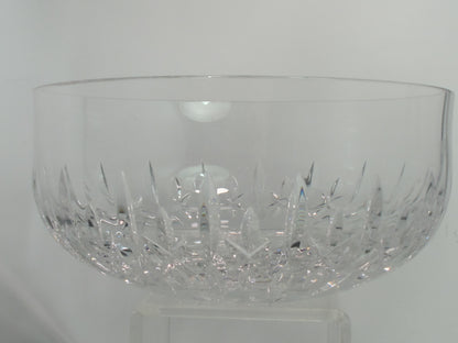 Crystal bowl hand cut glass mouth blown Alantas
