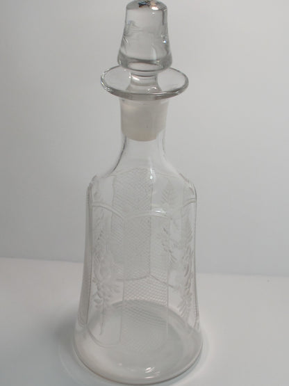Westmoreland Glass Antique cut & engraved glass Decanter