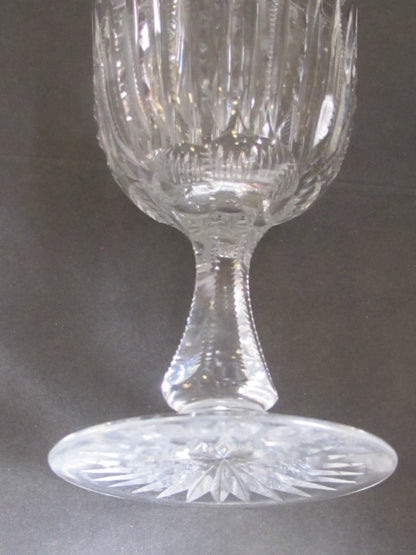 Sinclaire ABP cut glass Goblet