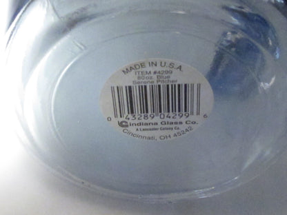 Indiana blue serene Glass pitcher