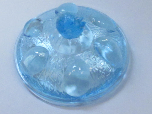 Glass jar lid Replacement blue bird