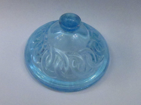 Glass jar lid Replacement blue