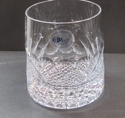 Hand CUT GLASS DOR crystal honeycomb ORourke