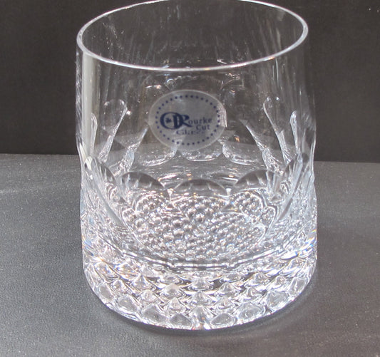 Hand CUT GLASS DOR crystal honeycomb ORourke