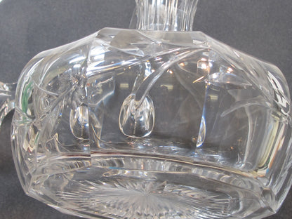 Signed Hawkes ABP decanter American Brilliant Period hand Cut Glass