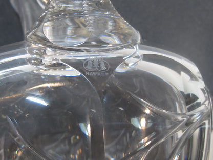 Signed Hawkes ABP decanter American Brilliant Period hand Cut Glass