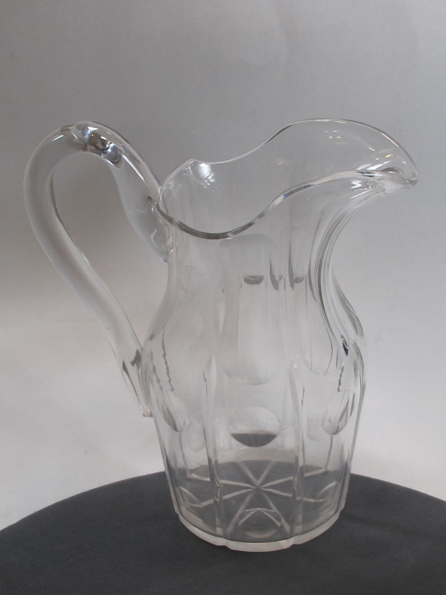 Antique cut glass pitcher ANTIQUE 1800,s