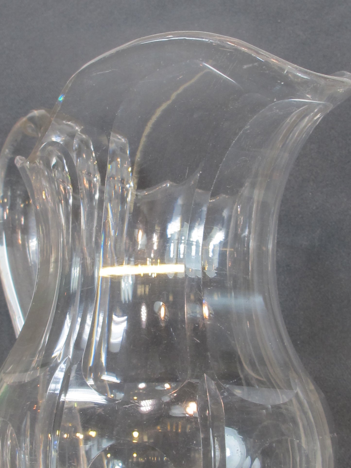 Antique cut glass pitcher ANTIQUE 1800,s