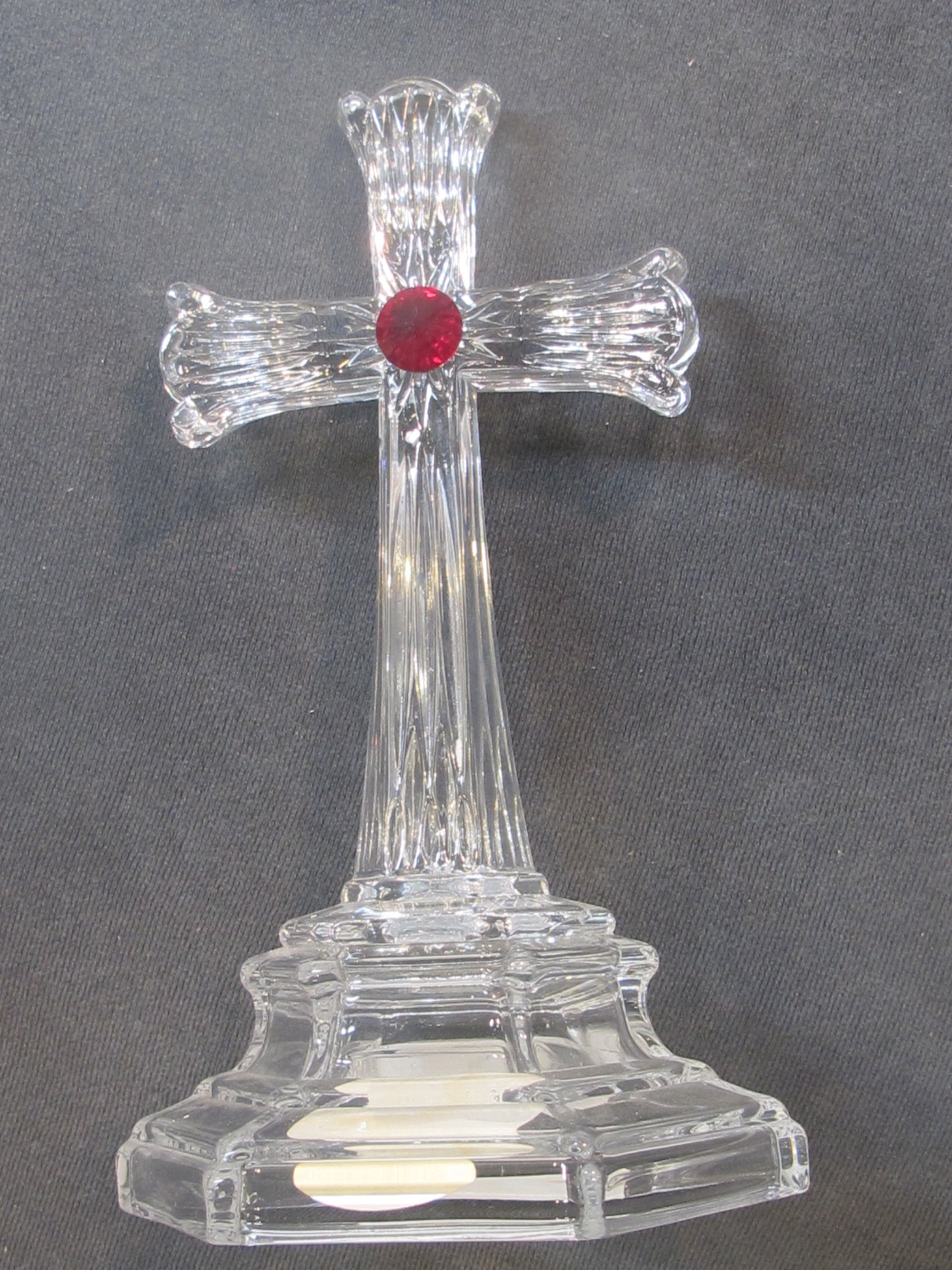 Crystal cross red jewel Great gift Made in USA