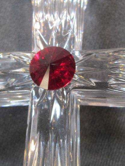 Crystal cross red jewel Great gift Made in USA