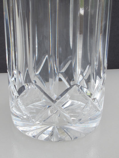 Hand Cut 24% lead crystal 11.75" VASE Poland