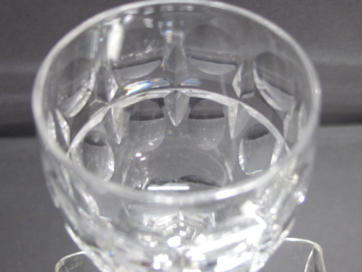 Signed Hand Cut Glass Liquor English Clifton Stuart