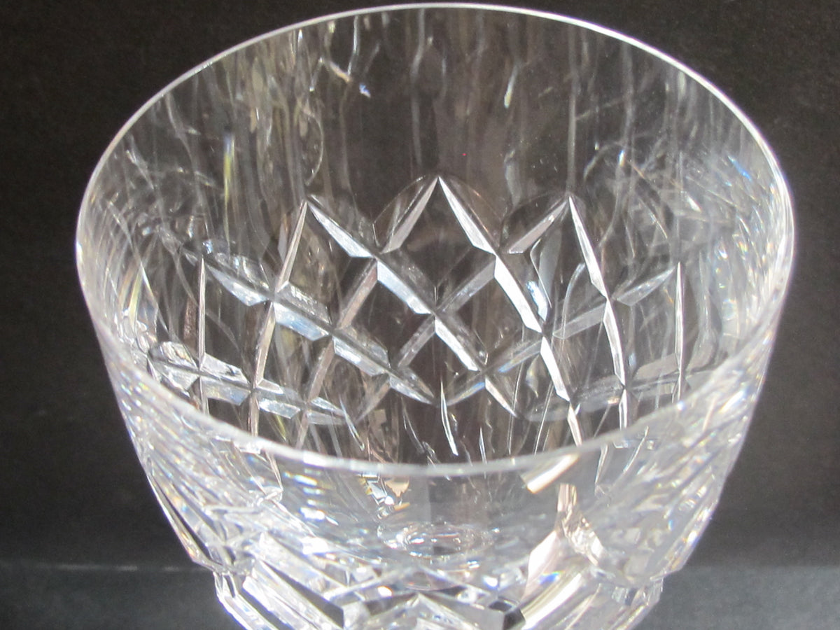 Orrefors Swedish Karolina wine glass signed,