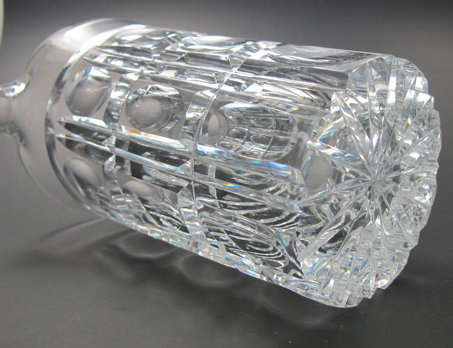 Cut glass Pitcher / carafe No handle - O'Rourke crystal awards & gifts abp cut glass