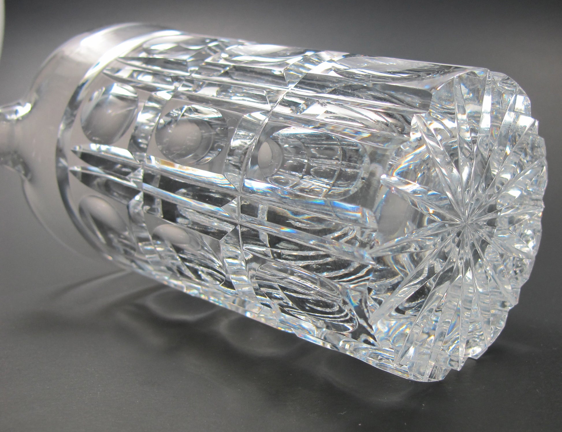 Cut glass Pitcher / carafe No handle - O'Rourke crystal awards & gifts abp cut glass