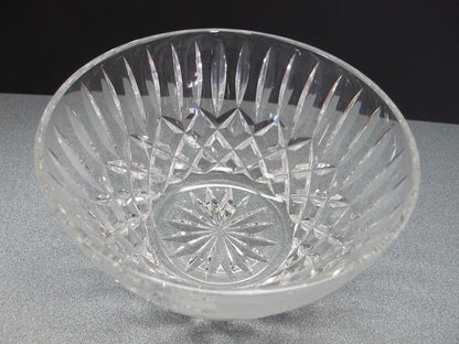 Hand Cut glass Mothers day bowl bowl HAND POLISHED crystal signed - O'Rourke crystal awards & gifts abp cut glass