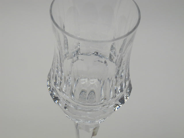 Old Galway crystal CLARET hand cut glass Ireland - O'Rourke crystal awards & gifts abp cut glass