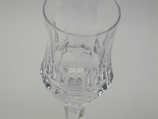 Old Galway crystal CLARET hand cut glass Ireland - O'Rourke crystal awards & gifts abp cut glass