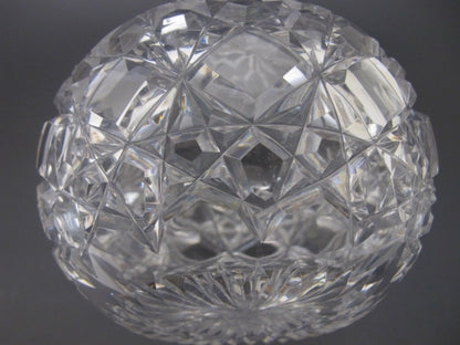 ABP Carafe American Brilliant Period hand Cut Glass block diamond - O'Rourke crystal awards & gifts abp cut glass