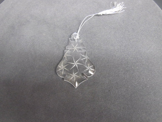 Christmas Glassmornament Victorian - O'Rourke crystal awards & gifts abp cut glass