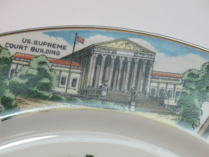The Capitol Washington plate, White house