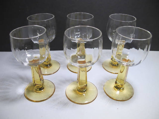 Bryce port glass yellow each