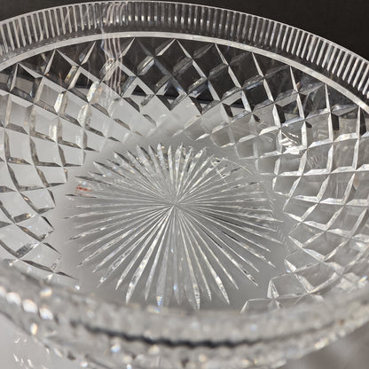 Signed Waterford 10" bowl Hand cut in Ireland