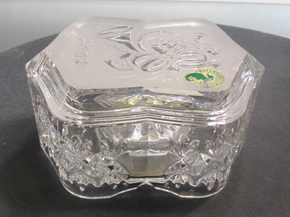 Songs of Christmas 2002 Signed Waterford crystal music box lid