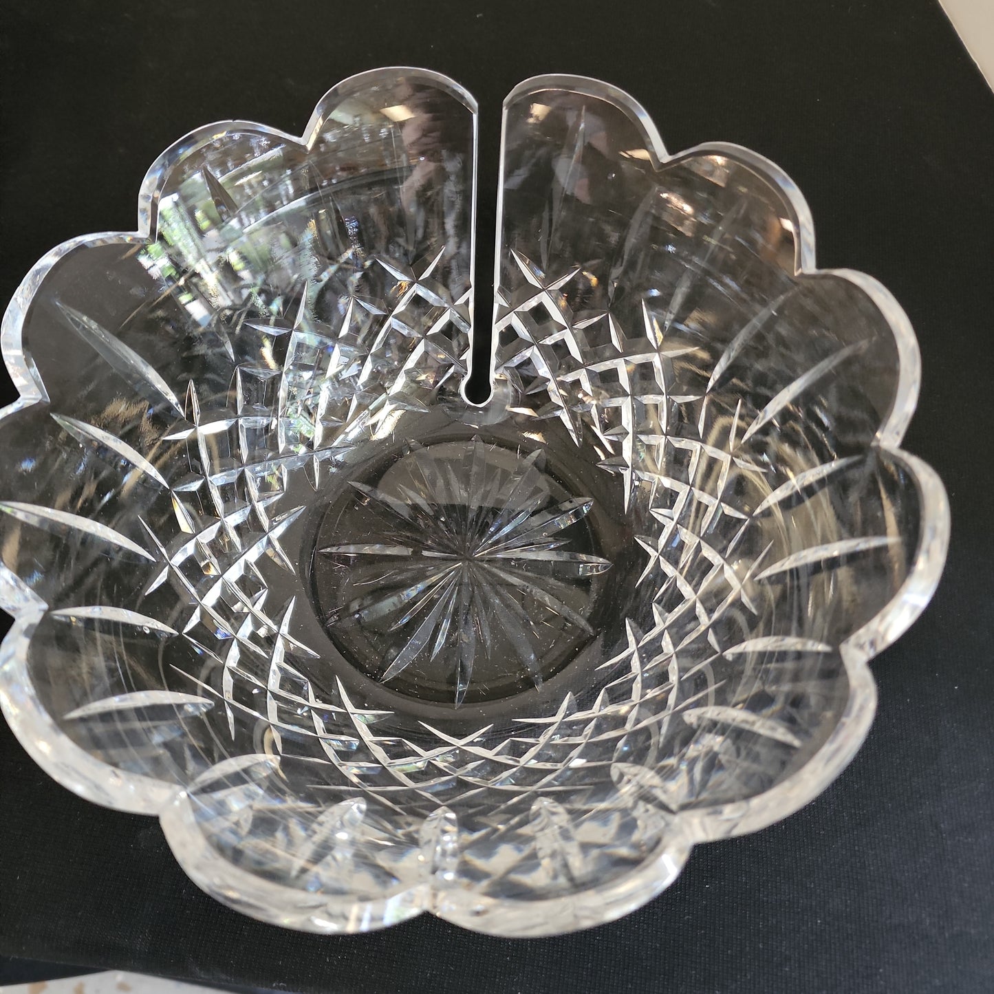 Waterford CRYSTAL bowl repurpose